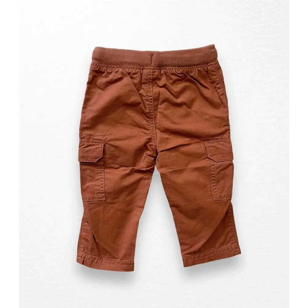 NWT Carter's Drawstring Cargo Pants, 9 Months